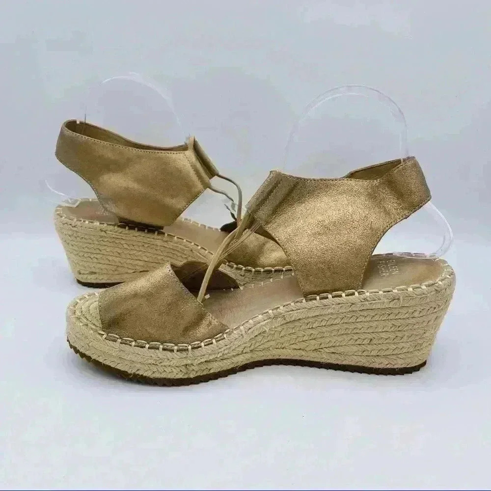 Eileen Fisher Agnes Espadrille Wedge Sandal - Picture 7 of 7